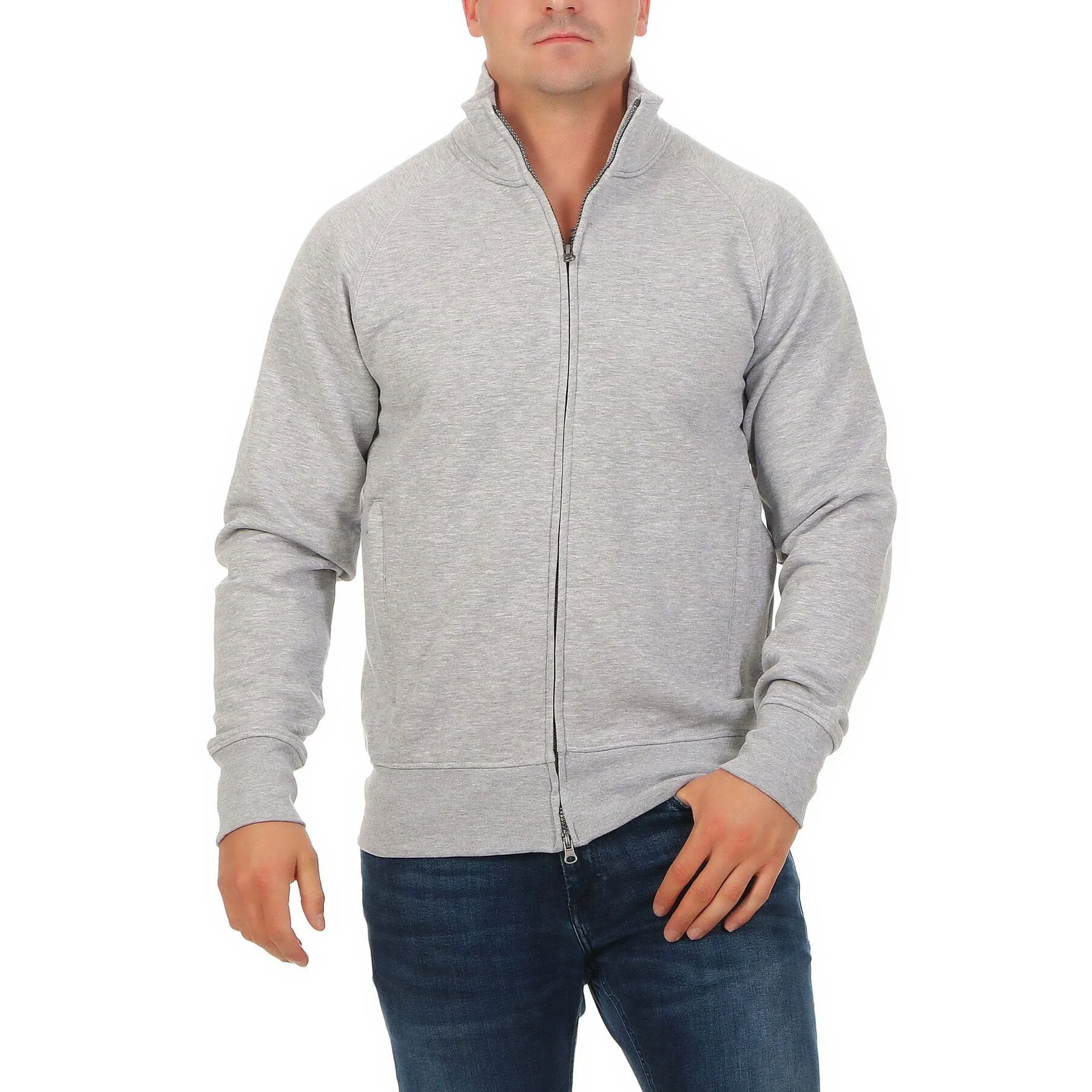 Payper Men's Full Zipper Raglan Sleeve Jacket