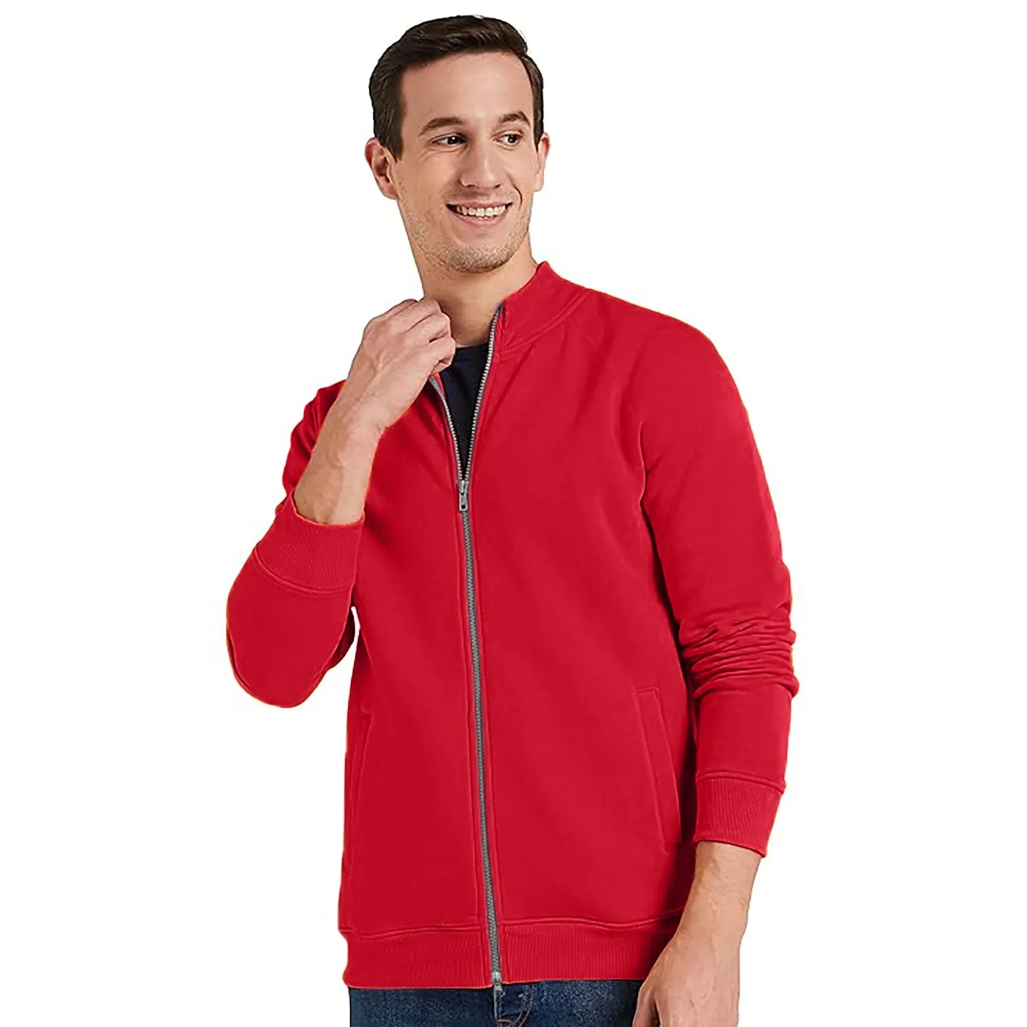 Payper Men's Full Zipper Raglan Sleeve Jacket