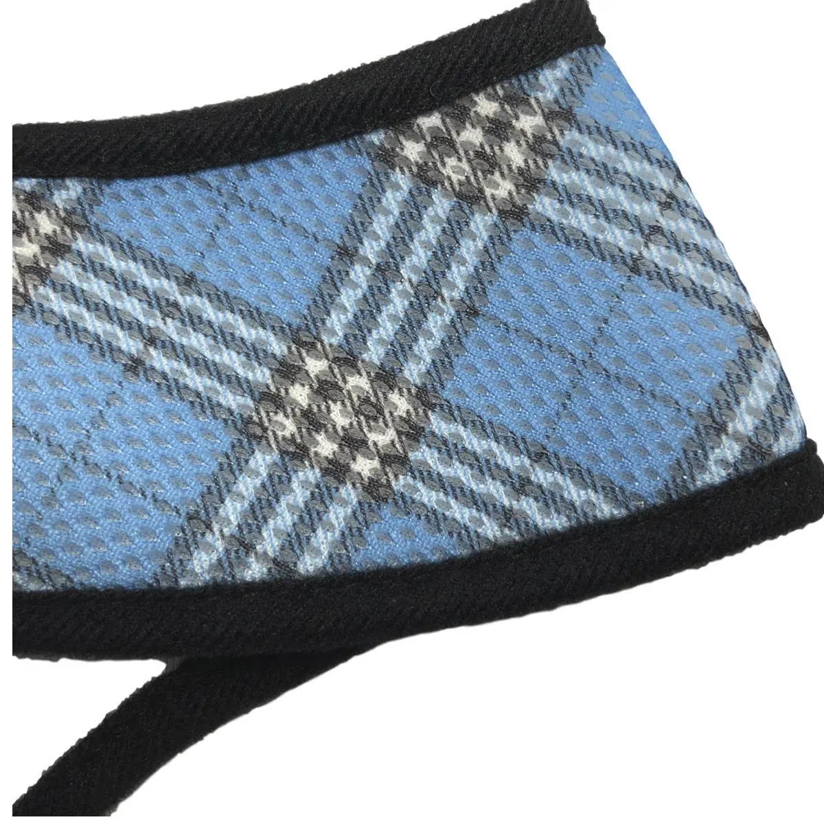 Plaid Breathe EZ Pullover Mesh Dog Harness in Blue