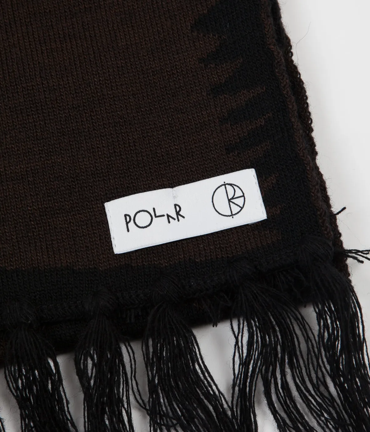 Polar Cowboy Scarf - Brown / Black