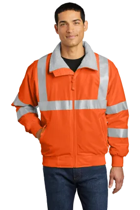 Port Authority® Enhanced Visibility Challenger™ Jacket with Reflective Taping - Safety Orange