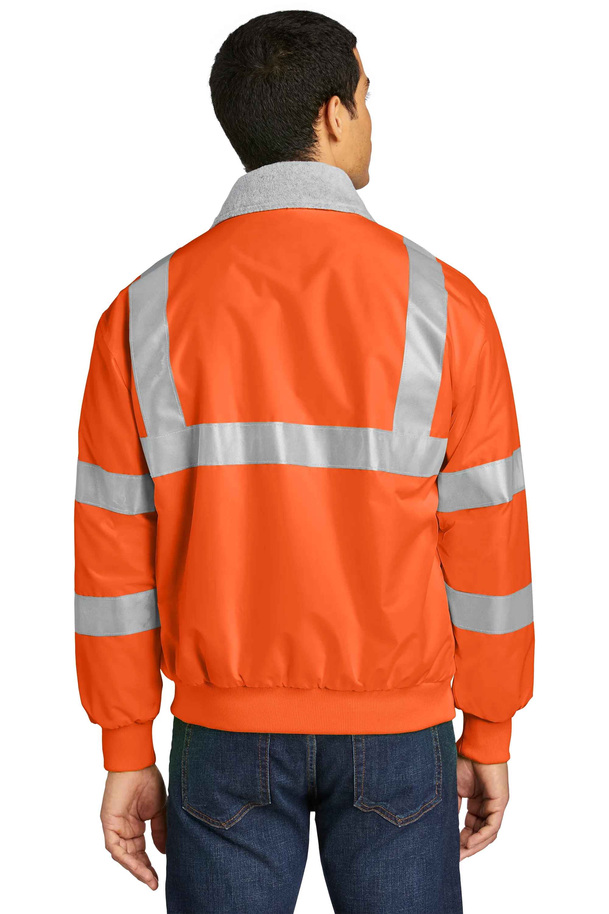 Port Authority® Enhanced Visibility Challenger™ Jacket with Reflective Taping - Safety Orange