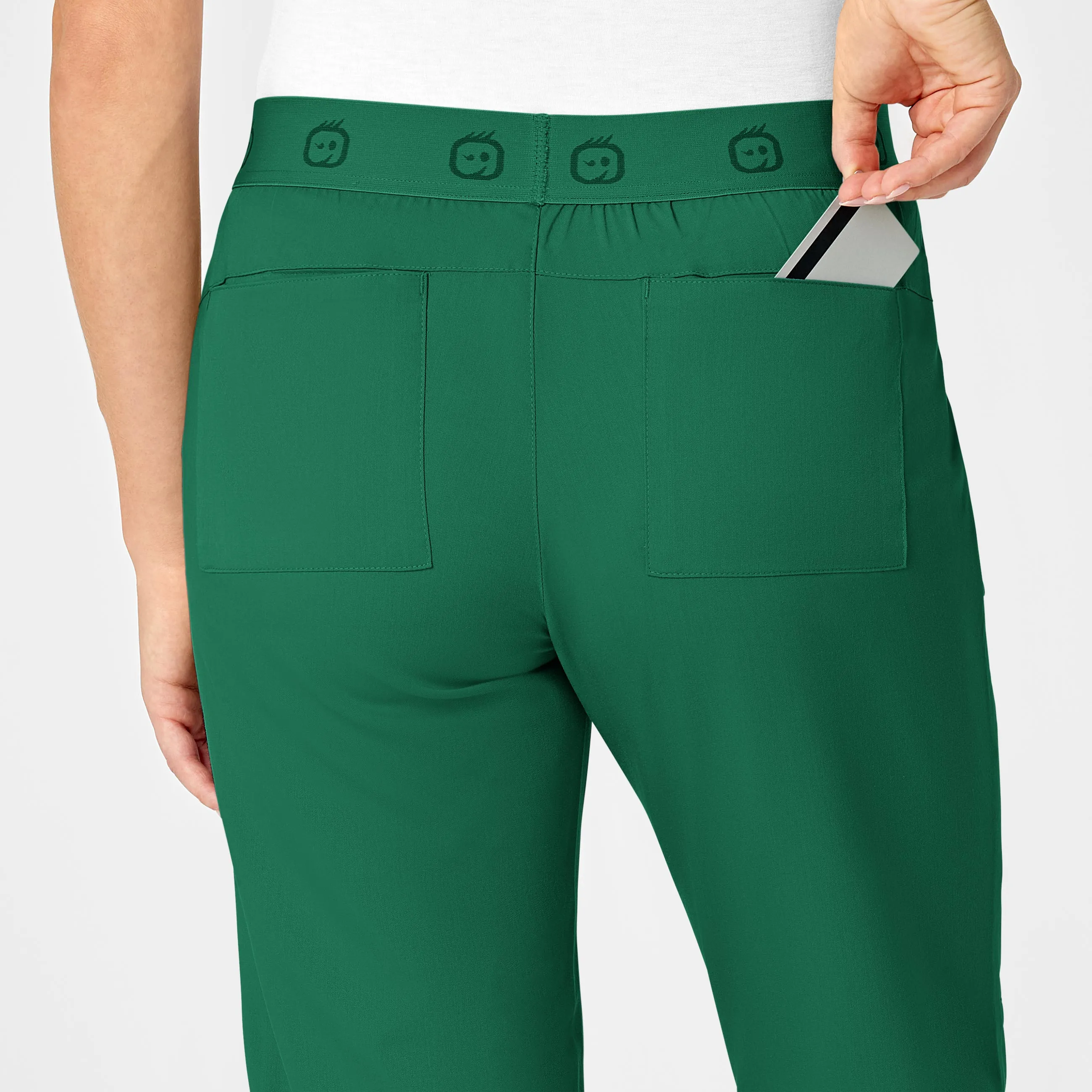 PRO Women's Slim Cargo Jogger Scrub Pant - Hunter