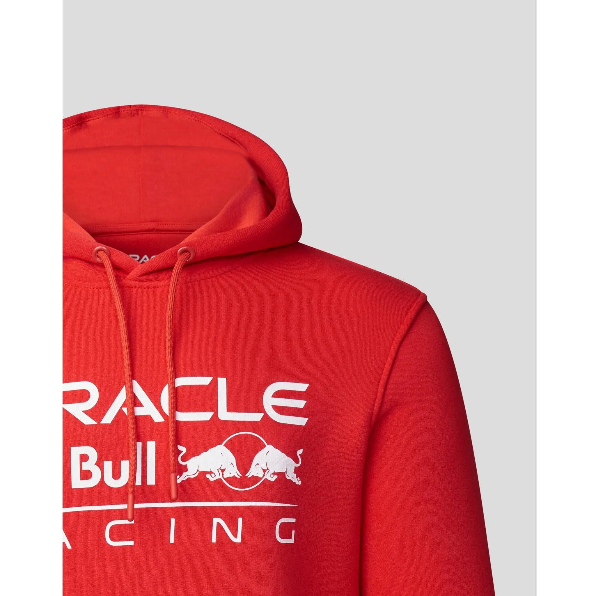 Red Bull Racing F1 Core Overhead Hoodie - Flame Scarlet/Grey/Night Sky