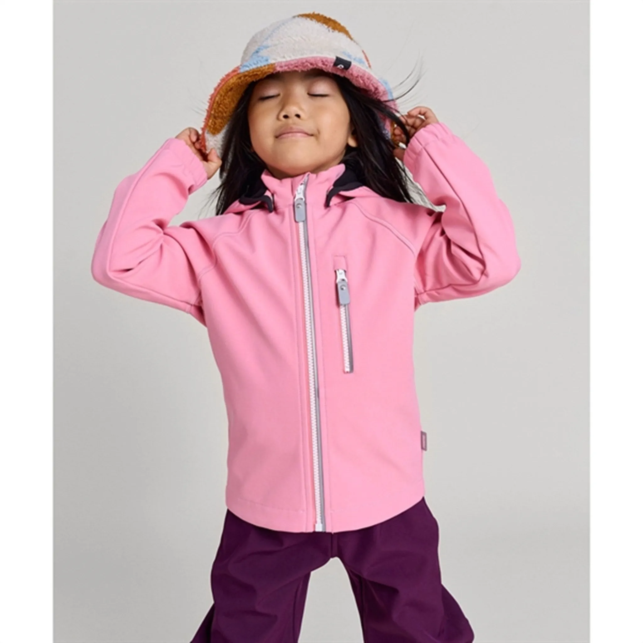 Reima Softshell Jacket Vantti Blush Rose