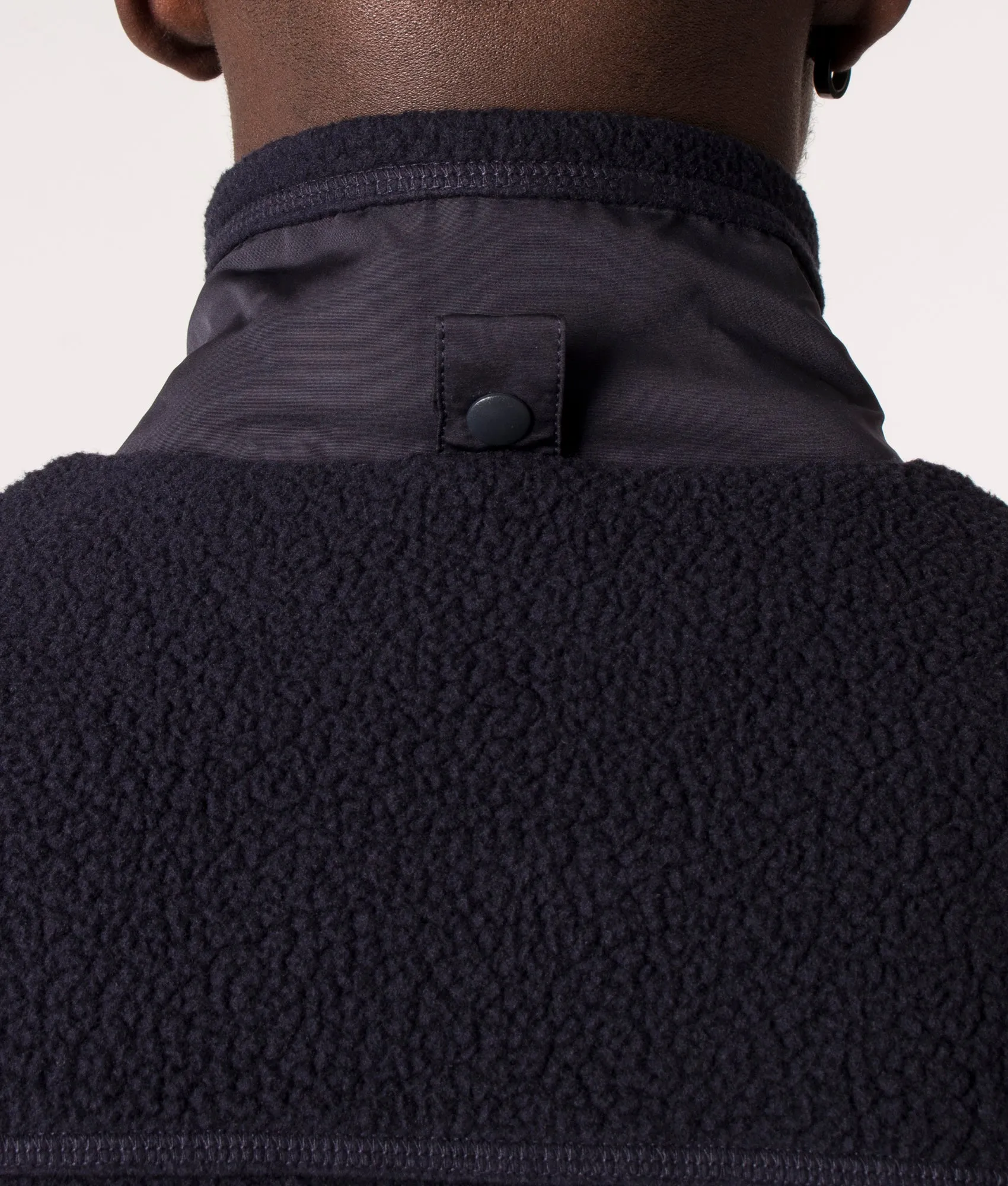 Relaxed Fit Zip Through Frederik Fleece Jacket