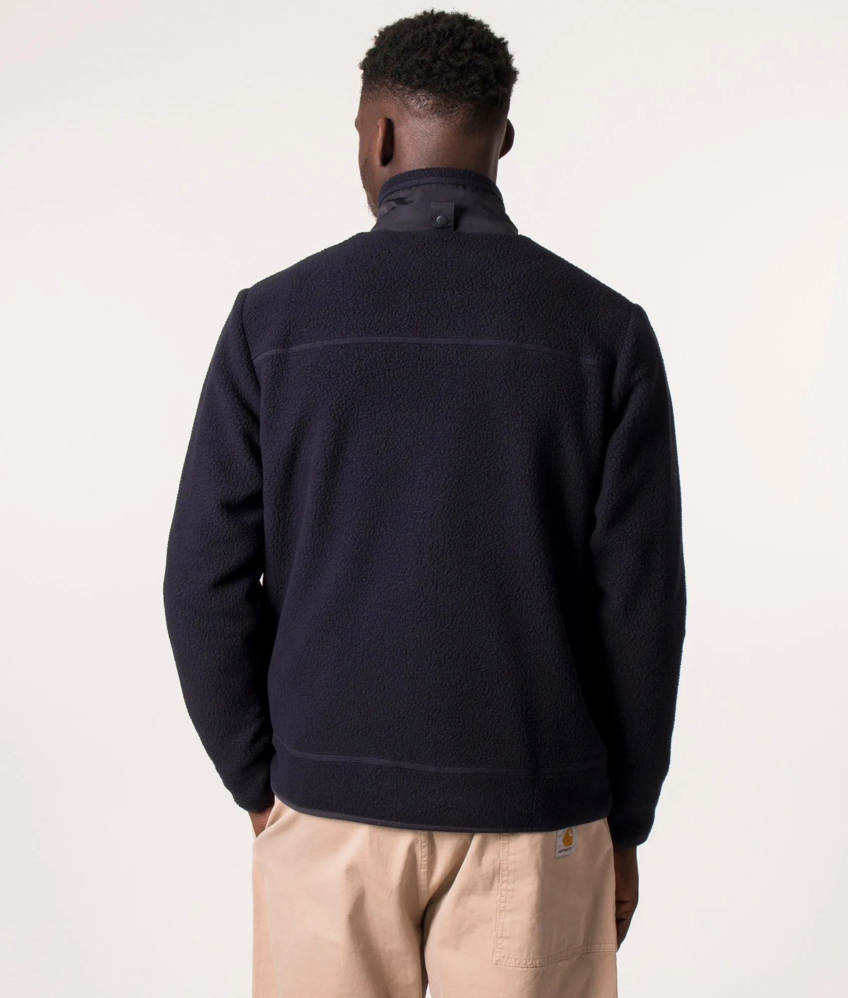 Relaxed Fit Zip Through Frederik Fleece Jacket