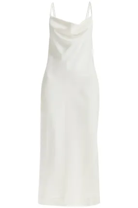 Rotate satin slip dress for elegant