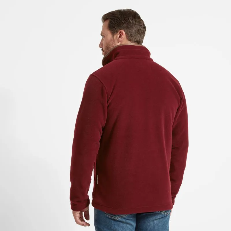 Schoffel Cottesmore Mens Fleece Jacket - Claret