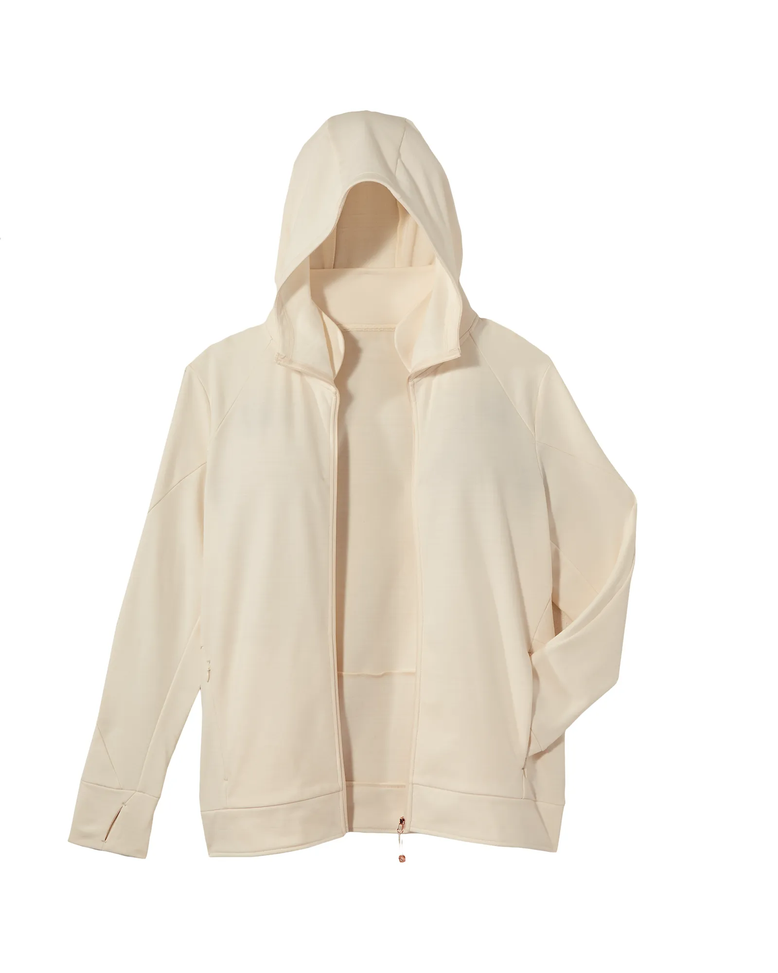 Silverbell Zip-Up Hoodie | Ivory