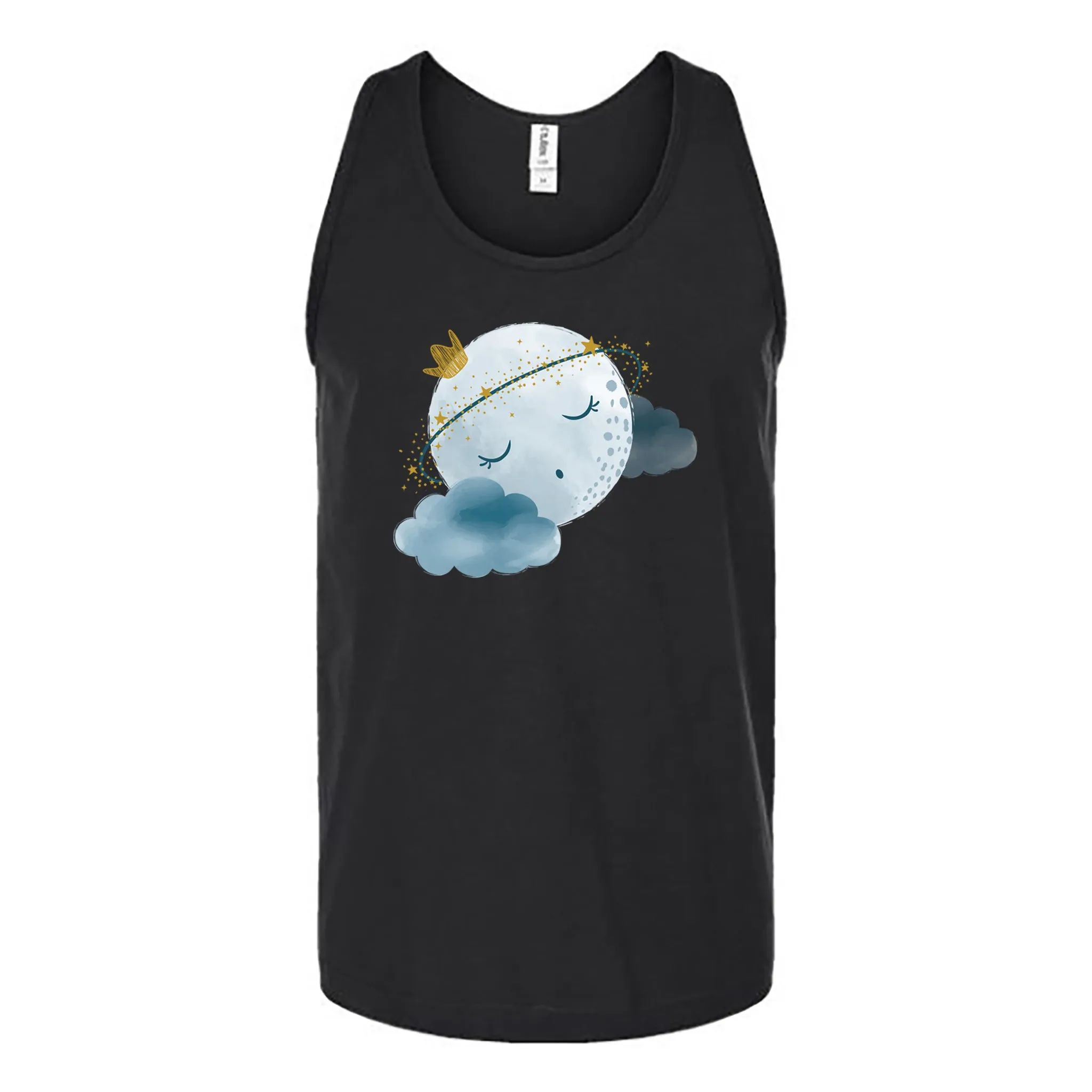 Sleepy Moon Unisex Tank Top