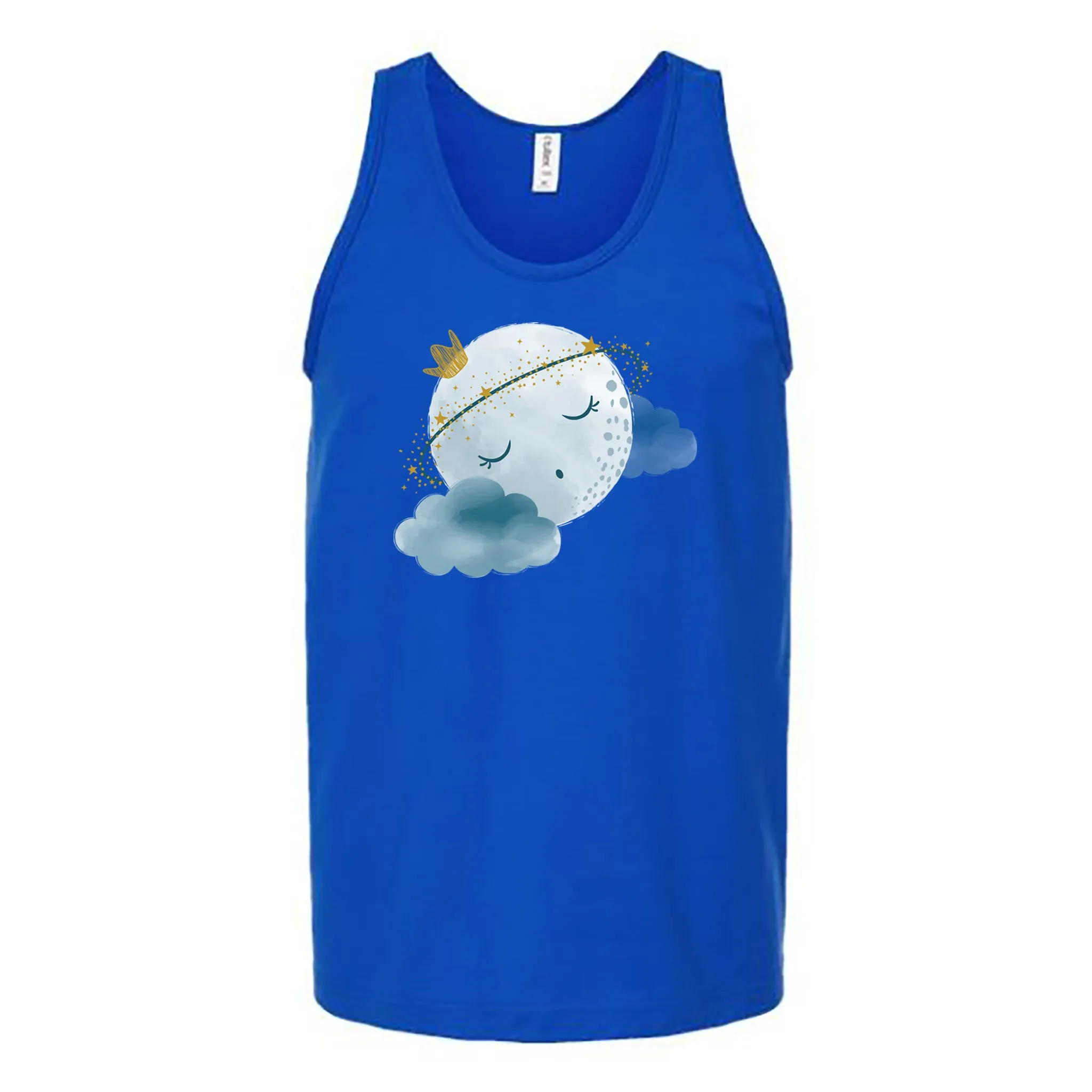 Sleepy Moon Unisex Tank Top