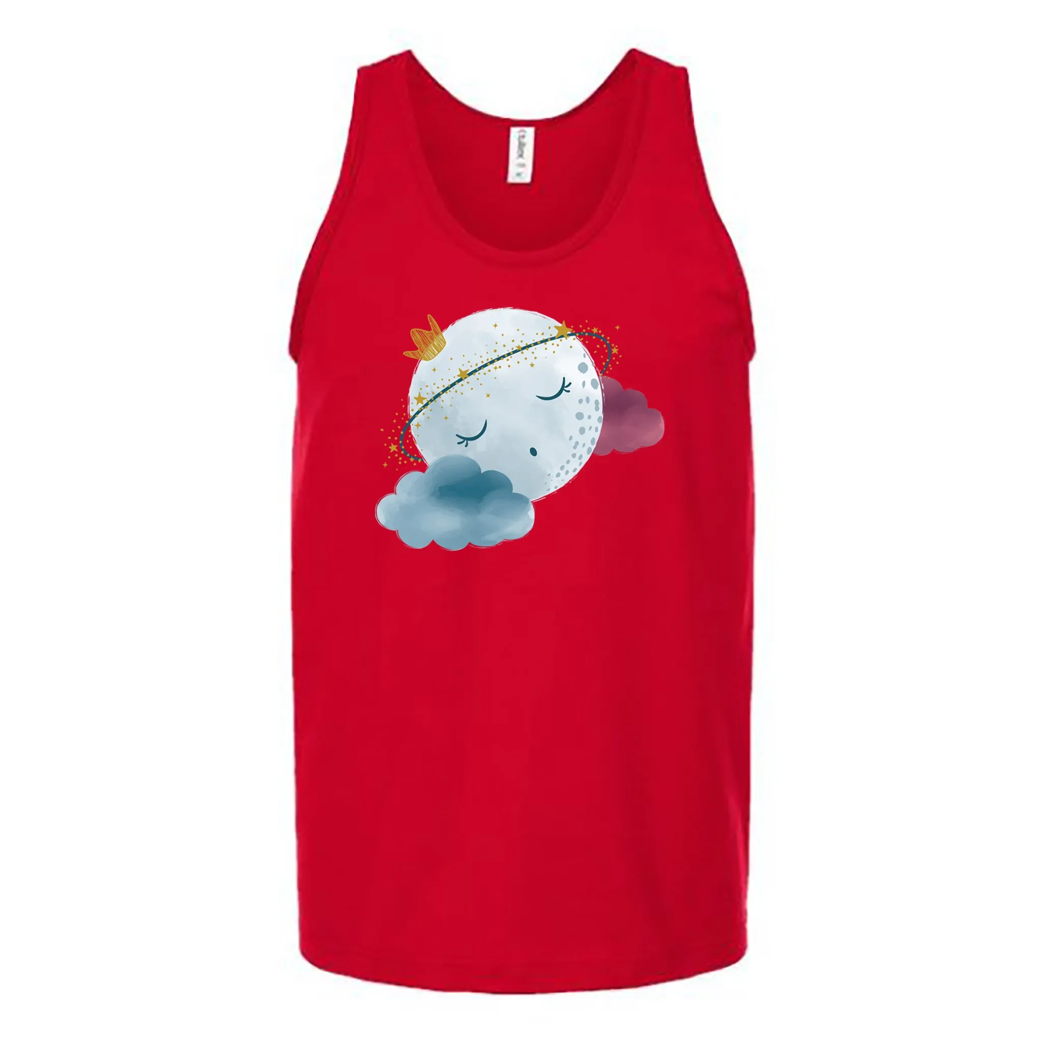 Sleepy Moon Unisex Tank Top