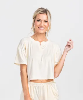 Southern Shirt Co - Sincerely Soft Crop Henley