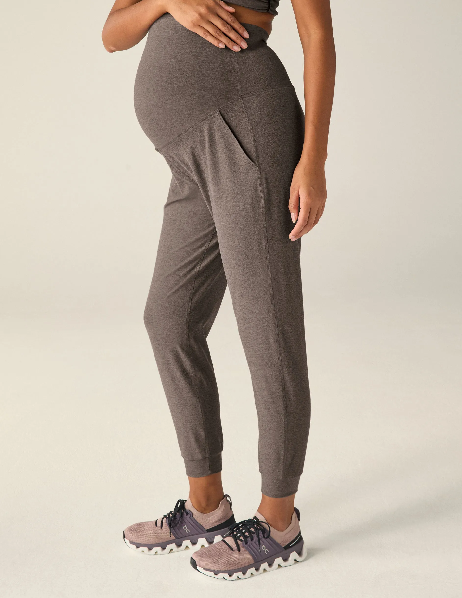 Spacedye Beyond the Bump Maternity Midi Jogger