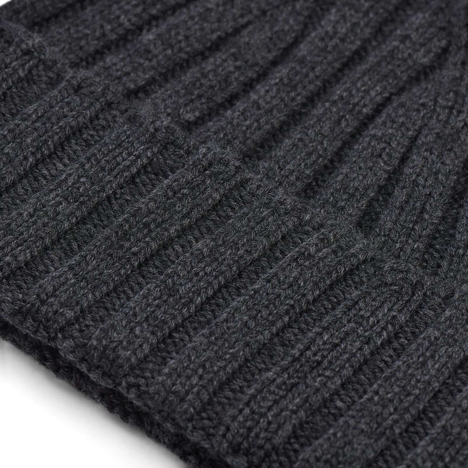 Stormcloud Cashmere Knitted Cap