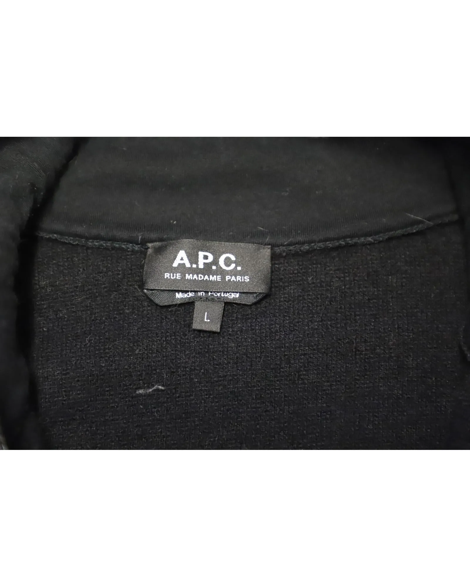 Summit Half Zip Fleece Pullover in Black Wool