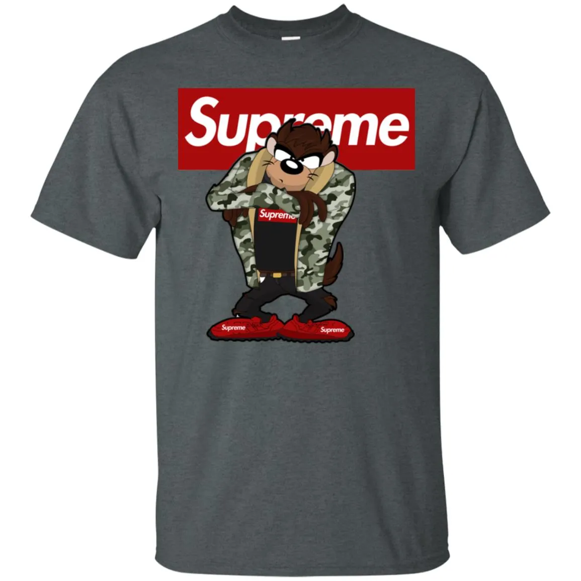 Supreme Hot Bear T-shirt Men Cotton T-Shirt