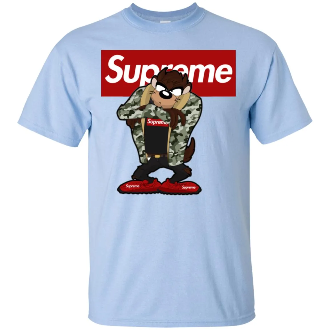 Supreme Hot Bear T-shirt Men Cotton T-Shirt