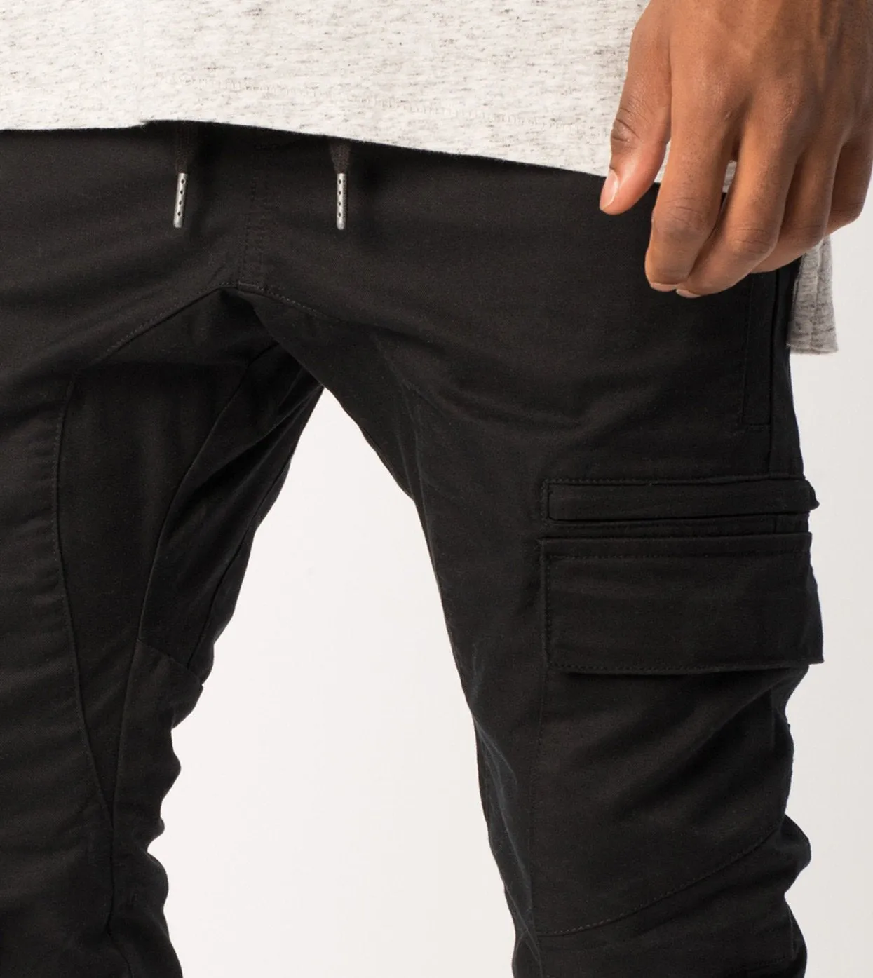 Sureshot Cargo Jogger Black - Sale