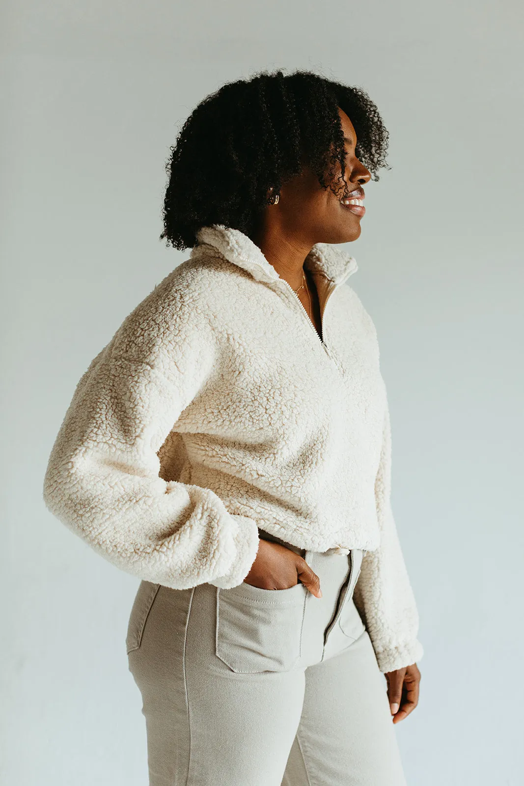 Sybil Sherpa Pullover