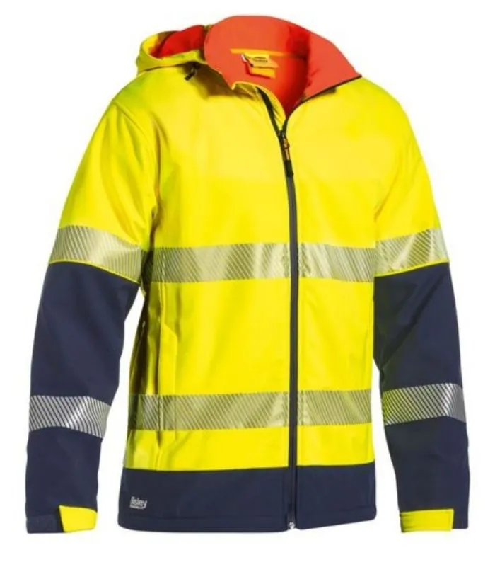 Taped Two Tone, Hi Vis, Ripstop Softshell Jacket