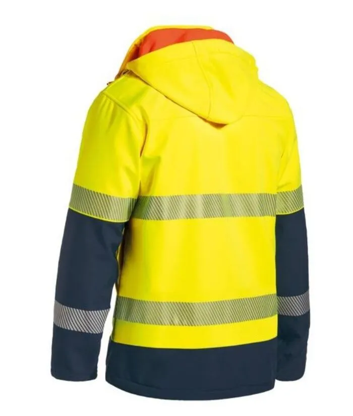 Taped Two Tone, Hi Vis, Ripstop Softshell Jacket