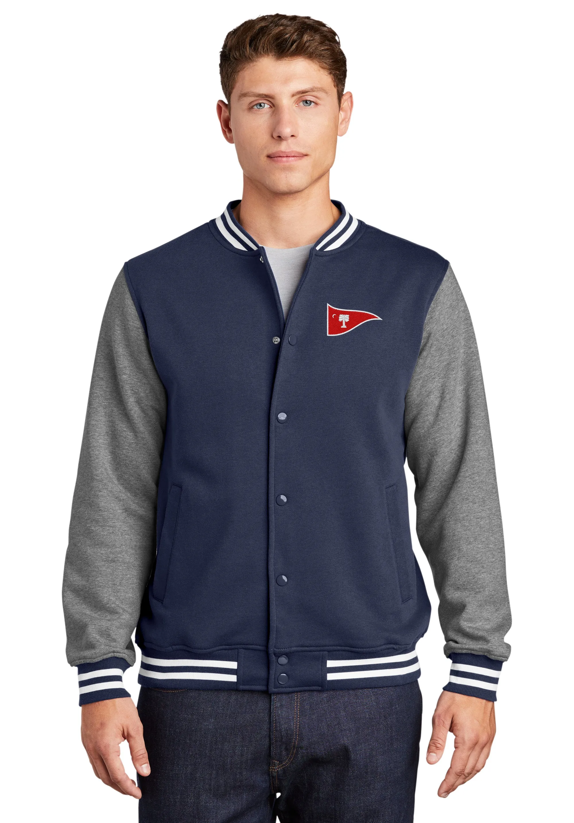 The Citadel C, Club Sports - Sailing, Fleece Letterman Jacket