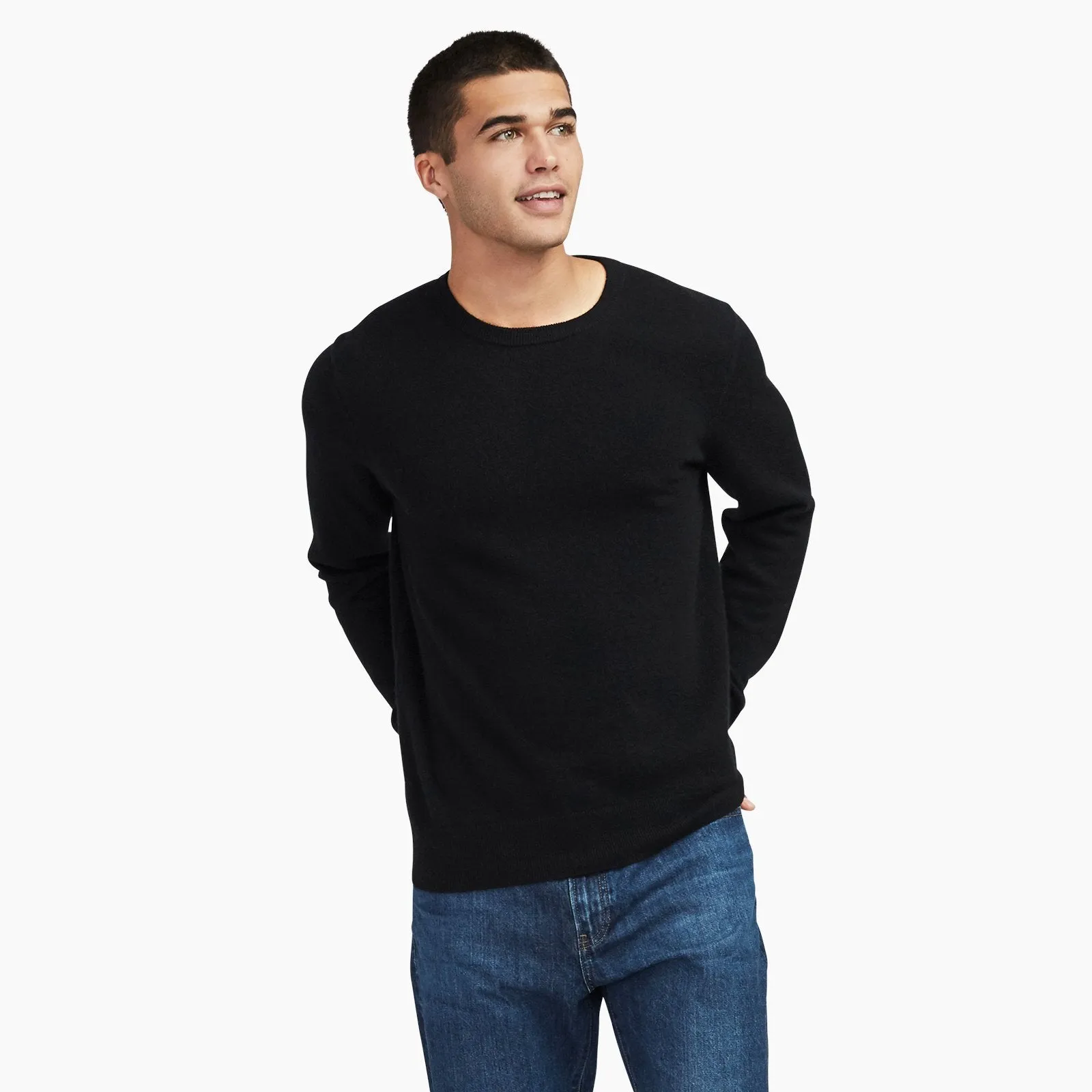 The Essential $75 Cashmere Sweater Mens