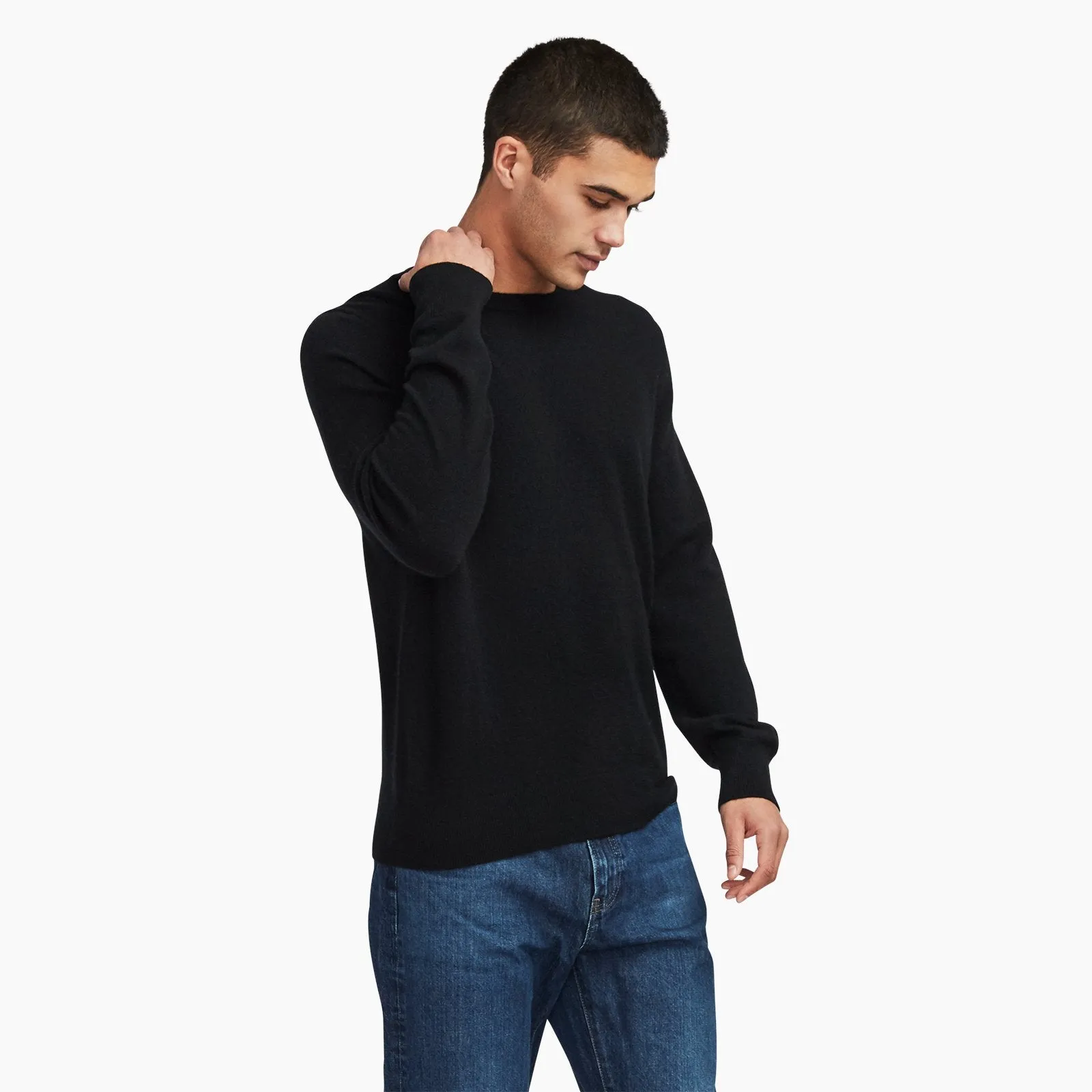 The Essential $75 Cashmere Sweater Mens