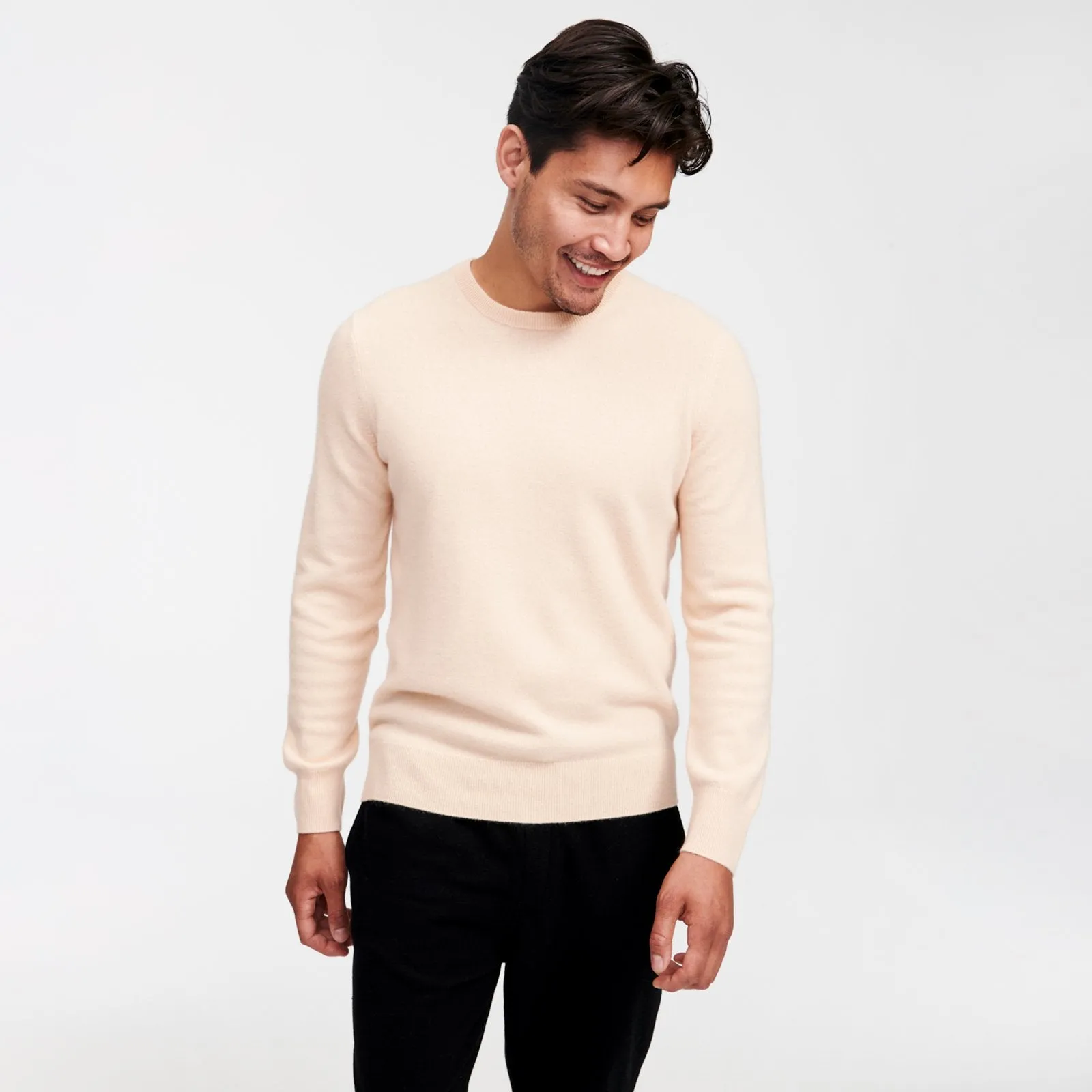 The Essential $75 Cashmere Sweater Mens