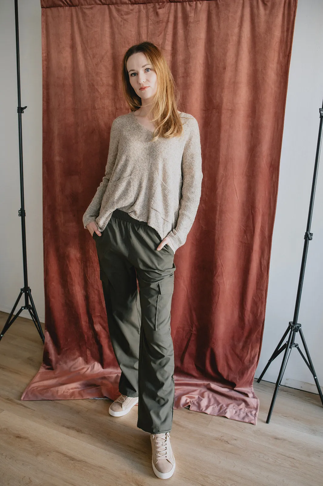 The Kecia Cargo Pant - Olive