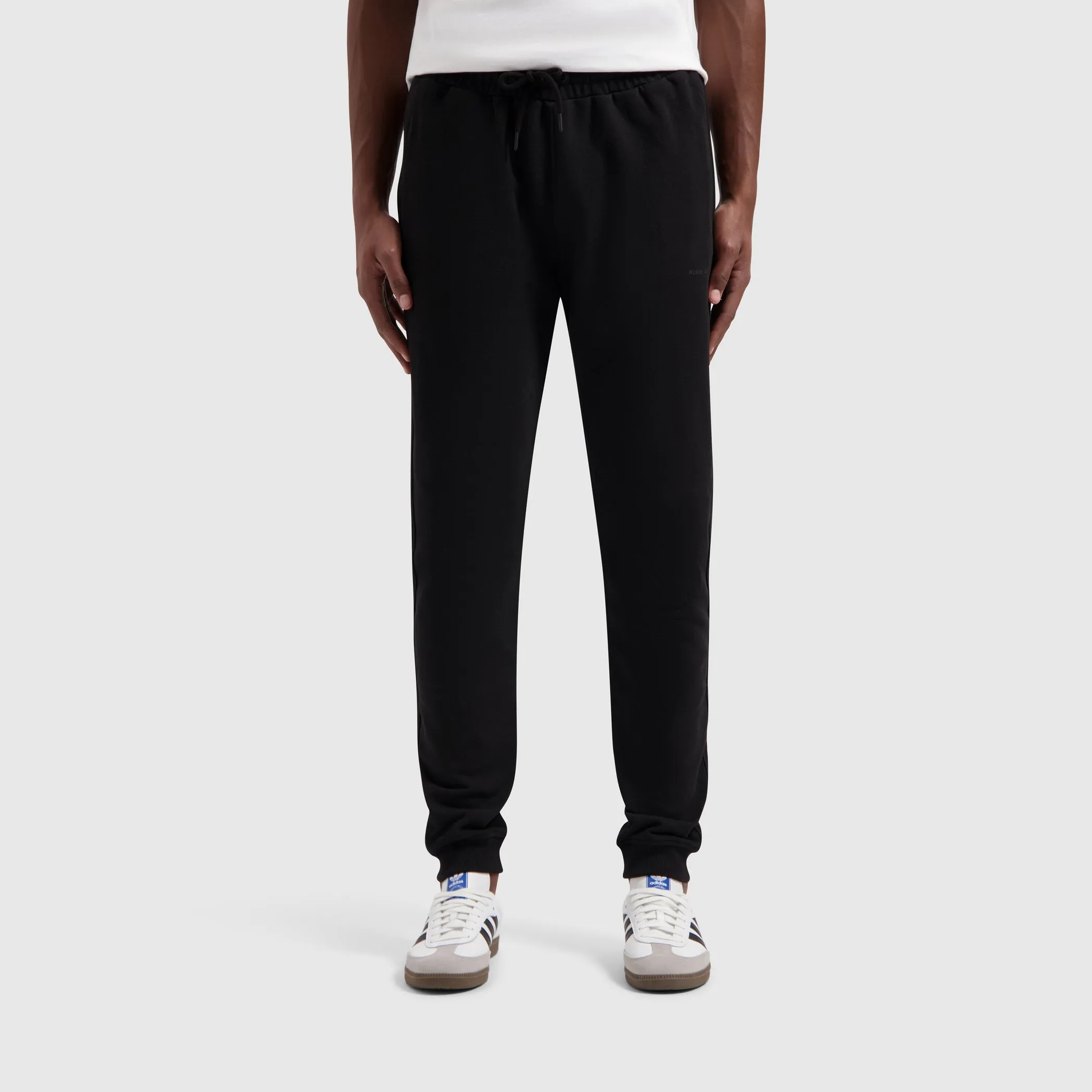 Tonal Logo Sweatpants | Black