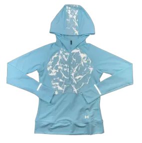 Under Armour Women's Zip Hoodie - Reflective Baby Blue