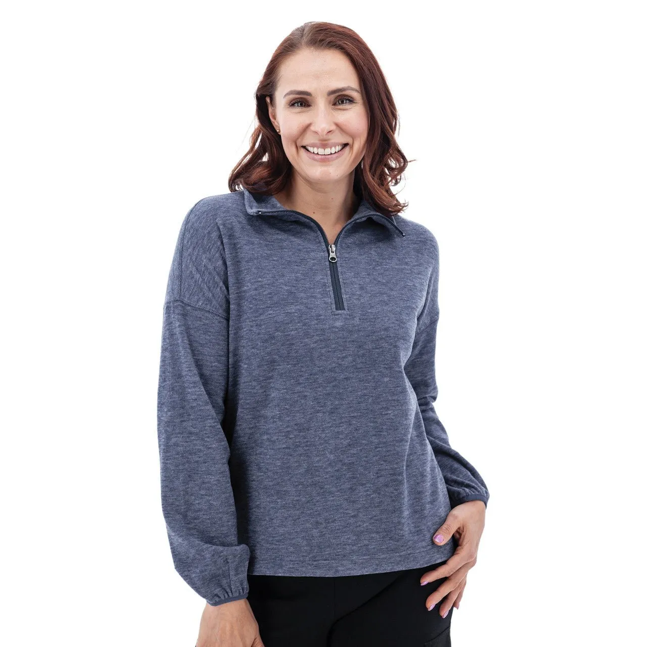 W MCKENNA 1/4 ZIP PULLOVER