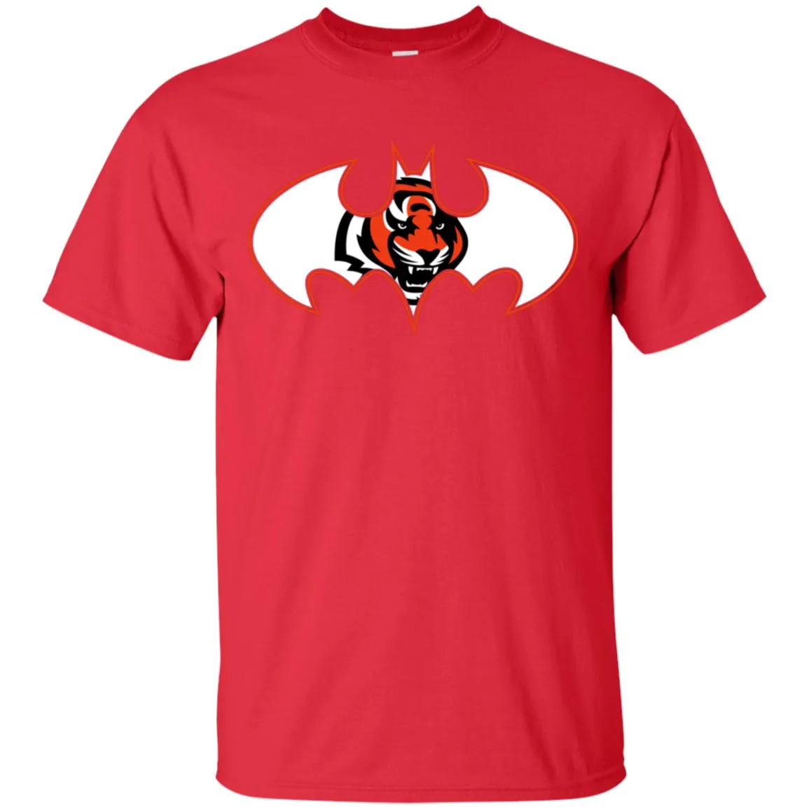 We Are The Cincinnati Bengals Batman Nfl Mashup Men Cotton T-Shirt