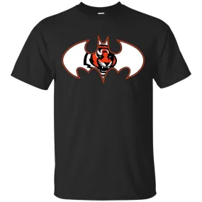 We Are The Cincinnati Bengals Batman Nfl Mashup Men Cotton T-Shirt