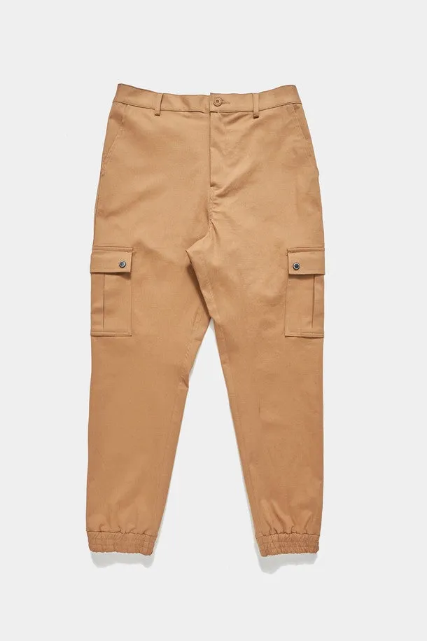 Woven Cargo Jogger Pants