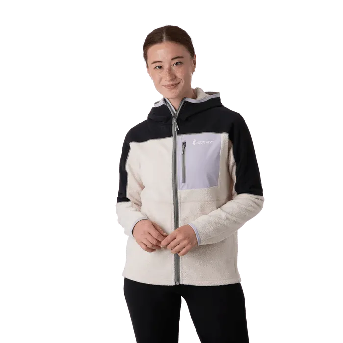 W's Abrazo Hooded Full-Zip Fleece Jacket - Recycled Polyester