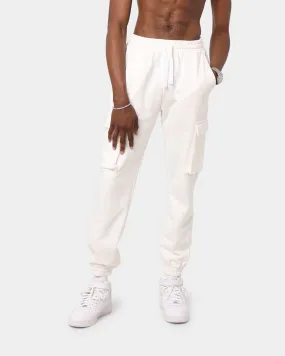 XXIII Luka Cargo Pocket Track Pants White