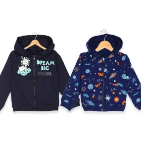 Zipper Jacket Combo of 2- Dream Big-Space Magic